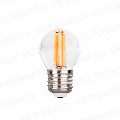 FOCO LED E27 4W 2700K 110V TRANSPARENTE