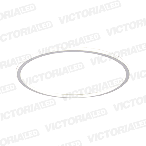 LAMPARA DECORATIVA DE TECHO LED METAL/ACRILICO WHITE