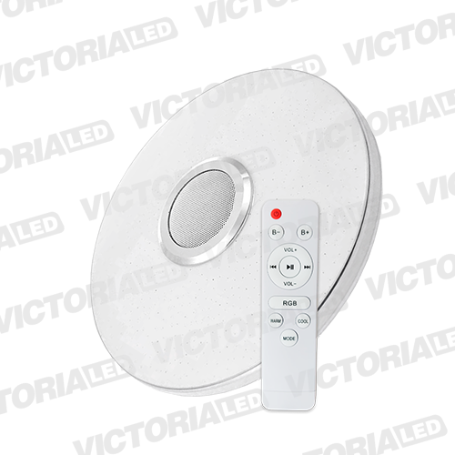 PANEL PARLANTE SOBREPUESTO 36W RGB BLUETOOTH + CONTROL