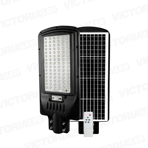 VICTORIA LED LAMPARA DE POSTE SOLAR PANAL 6500K