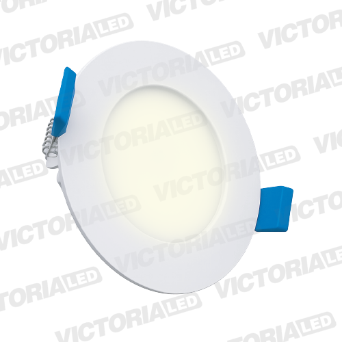 VICTORIA LED PANEL 3000K 12W EMPOTRABLE REDONDO 40U/C