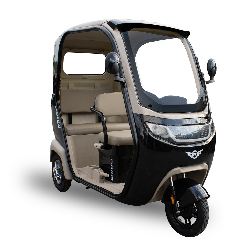 BRAVO TRICICLO ELECTRICO 1500W 60V32A NEGRO
