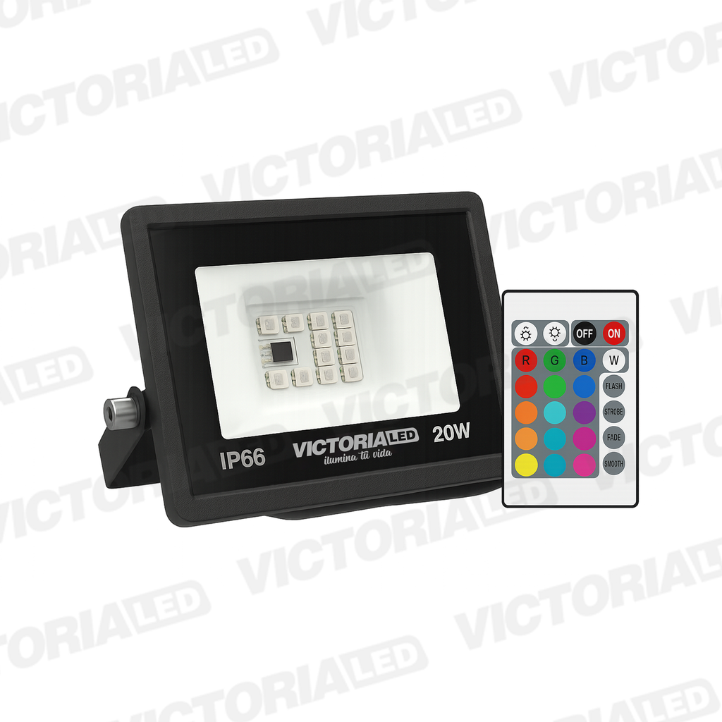 VICTORIA LED REFLECTOR RGB 100-240V FP0.5