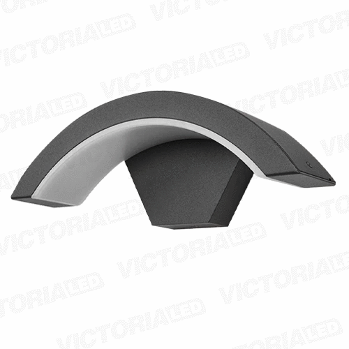 [APV61] APLIQUE DE PARED IP65 18W 3000K NEGRO 293*100MM AC85-265V