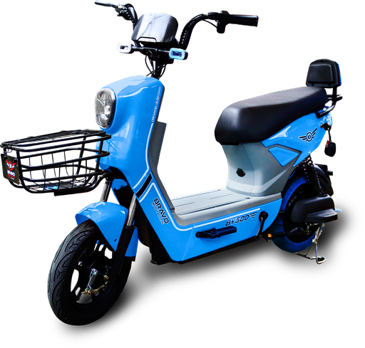 [BY500N CELESTE] BRAVO SCOOTER ELECTRICO 500W CELESTE