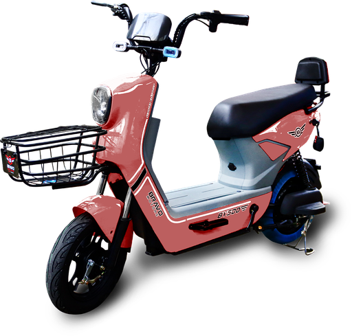 [BY500N ORO ROSA] BRAVO SCOOTER ELECTRICO 500W ORO ROSA