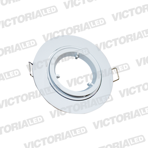 [VCDA-1B] CARCASA REDONDA 94X38MM BLANCA 100U/C