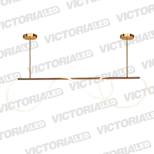 [L48B-37W COBRE] LAMPARA DECORATIVA DE TECHO LED 37W COBRE