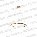 LAMPARA DECORATIVA DE TECHO LED 56W COBRE