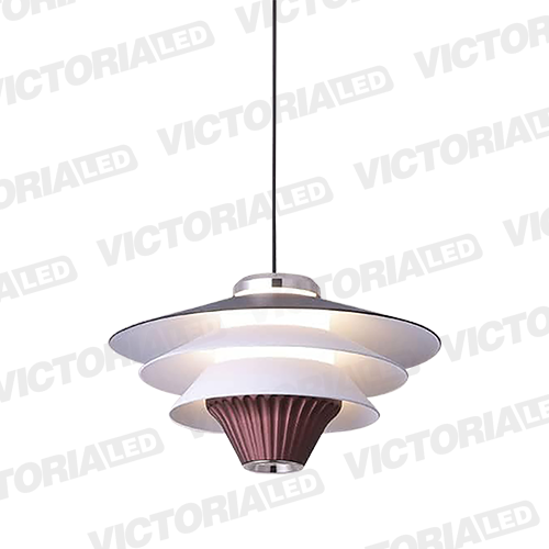 [P130 BROWN] LAMPARA DECORATIVA LED 12W 3000K ALUMINIO BROWN