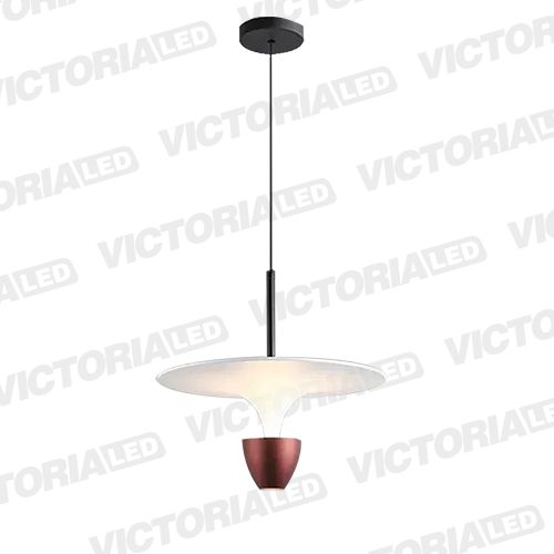 [P892300 BROWN] LAMPARA DECORATIVA LED 12W 3000K ALUMINIO BROWN