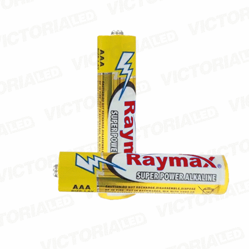 PILAS AAA RAYMAX ALCALINAS 1.5V X 2 (12PZASXCAJA)