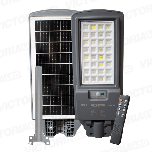 [LPSF-500W] SOLAR LAMPARA DE POSTE 6500K 500W