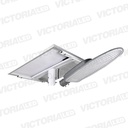 VICTORIA LED LAMPARA DE POSTE SOLAR PANAL 6500K