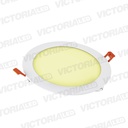 VICTORIA LED PANEL 3500K 3W EMPOTRABLE REDONDO 100U/C