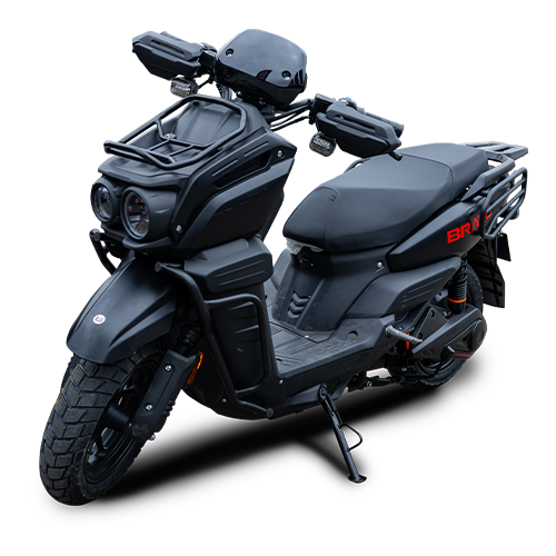 [BT25 NEGRO MATE] BRAVO SCOOTER ELECTRICO 2500W 72V20AH NEGRO MATE